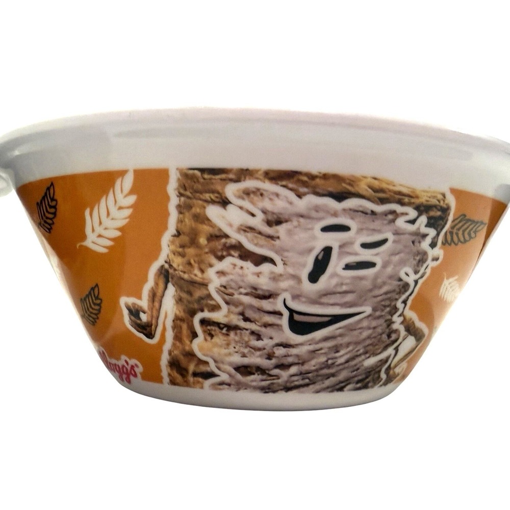 Lot Of 2 Kellogg's Cereal Bowls‎ Glow in Dark Mini Wheats Tony Tiger 2015 - Picture 2 of 8